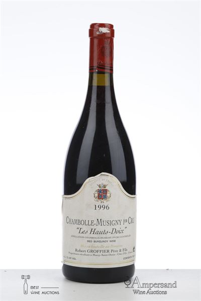 CHAMBOLLE MUSIGNY LES HAUTS DOIX 1996 - Robert Groffier - 1 Bottle