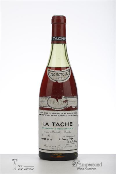 LA TACHE 1975 - Domaine de la Romanee Conti - 1 Bottle