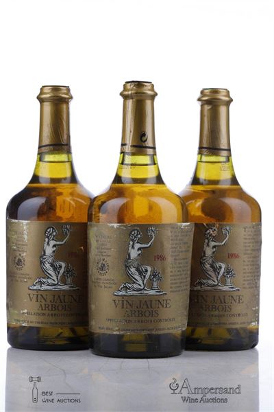 ARBOIS VIN JAUNE 1986 - Henri Maire - 3 x 0,62Ltr