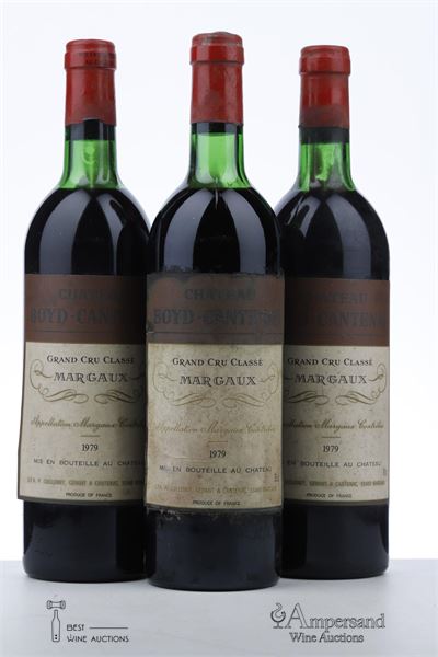 BOYD CANTENAC 1979 - Mc - 3 Bottles
