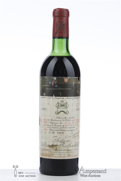 MOUTON ROTHSCHILD 1971 - Mc - 1 Bottle