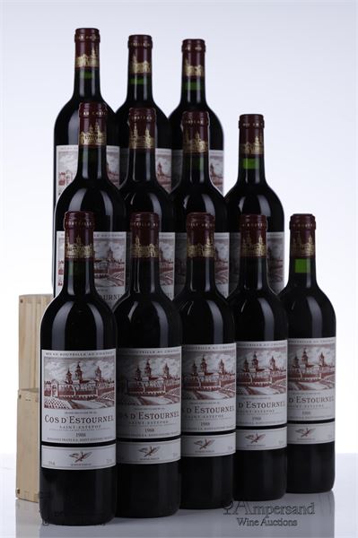 COS D'ESTOURNEL 1988 - 12 Bottles - Owc 12