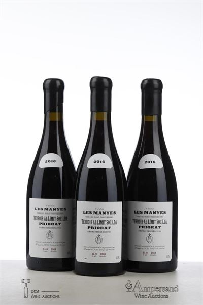 LES MANYES 2016 - Terroir Al Limit - 3 Bottles