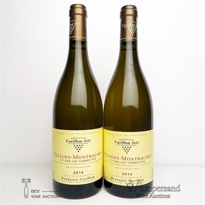 PULIGNY MONTRACHET LES COMBETTES 2014 - François Carillon - 2 Bottles