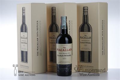 1876 MACALLAN REPLICA - Alc 40,6% - 3 Bottles - Oc 1
