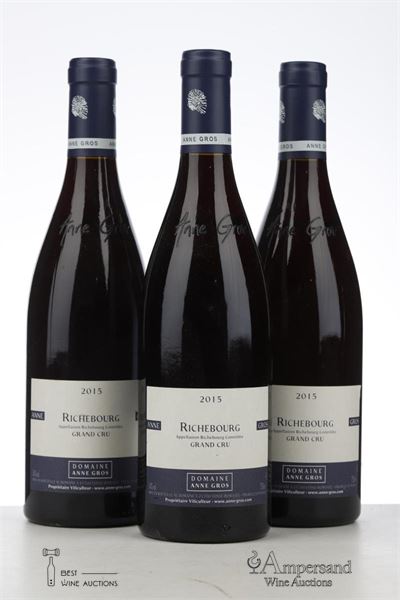RICHEBOURG 2015 - Anne Gros - 3 Bottles
