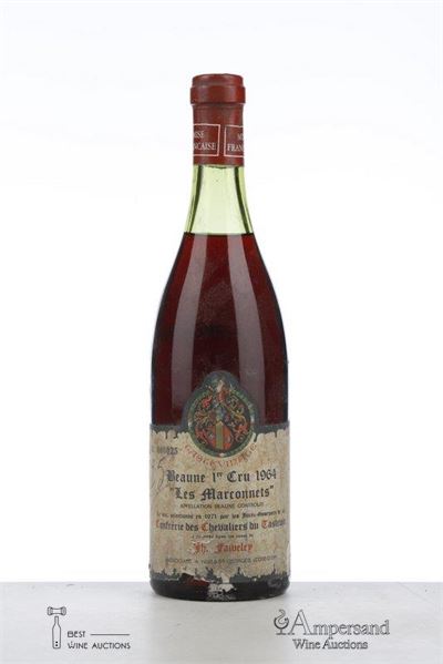 BEAUNE LES MARCONNETS 1964 - Faiveley - 1 Bottle