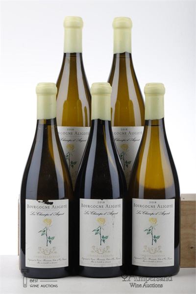 BOURGOGNE ALIGOTE LES CHAMPS D'ARGENT 2018 - Charles Lachaux - 5 Bottles