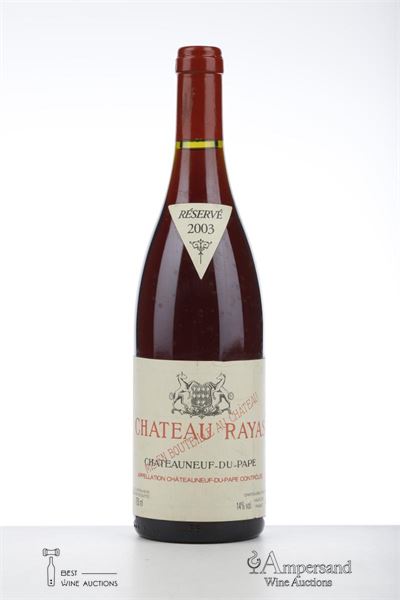 CHATEAUNEUF DU PAPE RAYAS 2003 - Reynaud - 1 Bottle