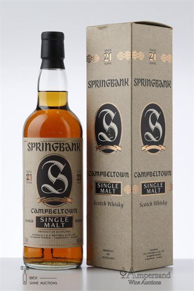 SPRINGBANK 21 Y - Bottled in early 2000 - 1 Bottle - Oc 1