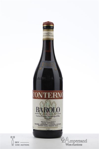 BAROLO RISERVA CASCINA FRANCIA 1983 - Conterno Giacomo - 1 Bottle