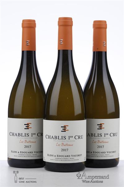 CHABLIS BUTTEAUX 2017 - Eleni & Eduard Vocoret - 3 Bottles