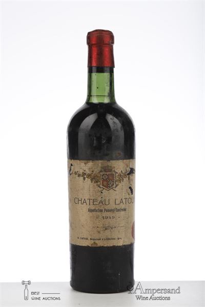 LATOUR A POMEROL 1949 - Neg. R. Lafage - 1 Bottle