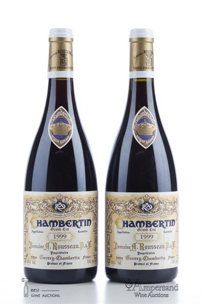CHAMBERTIN 1999 - Armand Rousseau - 2 Bottles