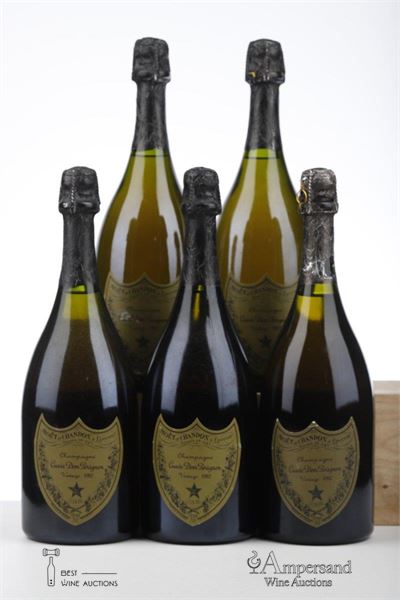 DOM PERIGNON 1982 - Moet & Chandon - 5 Bottles - Oc 6