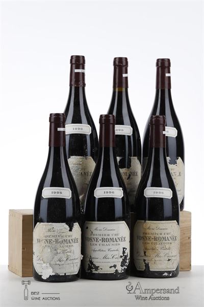 VOSNE ROMANEE LES CHAUMES 1996 - Meo Camuzet - 6 Bottles