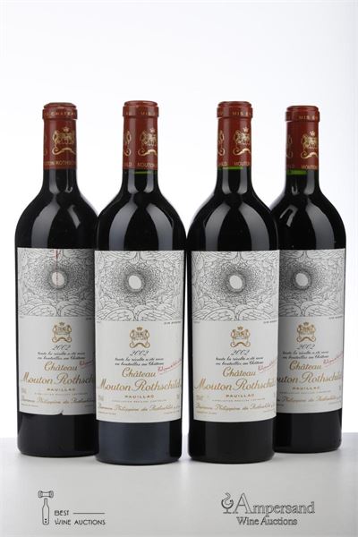 MOUTON ROTHSCHILD 2002 - Mc - 4 Bottles