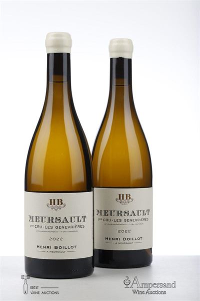 MEURSAULT LES GENEVRIERES 2022 - Henri Boillot - 2 Bottles