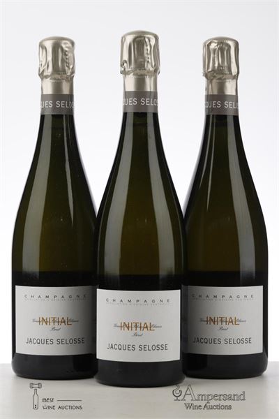 JACQUES SELOSSE BRUT INITIAL - Recently Degorged - Jacques Selosse - 3 Bottles