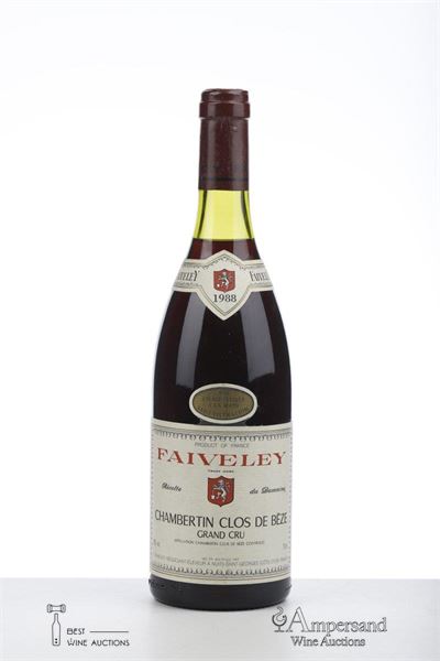 CHAMBERTIN CLOS DE BEZE 1988 - Faiveley - 1 Bottle