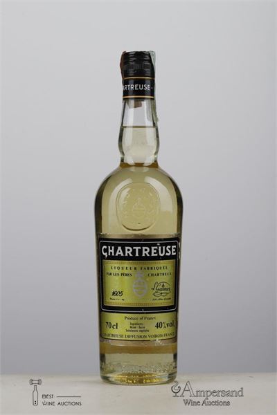 CHARTREUSE JAUNE NV - 1980's release - ABV 40% - 1 Bottle