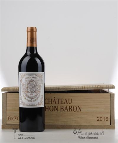 PICHON BARON 2016 - Mc - 5 Bottles - Owc 6