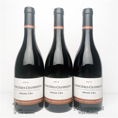 LATRICIERES CHAMBERTIN 2012 - Arnoux Lachaux - 3 Bottles