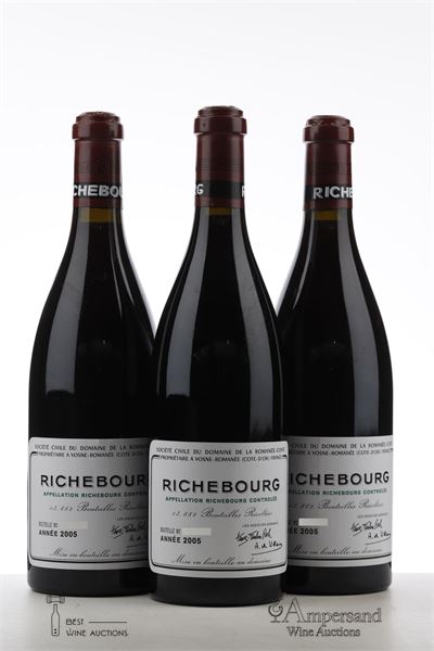 RICHEBOURG 2005 - Domaine de la Romanee Conti - 3 Bottles