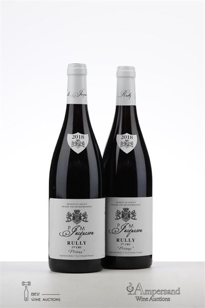RULLY ROUGE PREAUX 2018 - Jacqueson - 2 Bottles