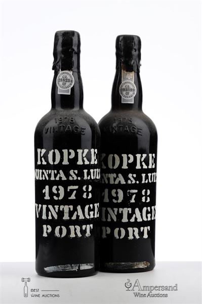 KOPKE QUINTA S .LUIZ VINTAGE PORT 1978 - Kopke - 2 Bottles