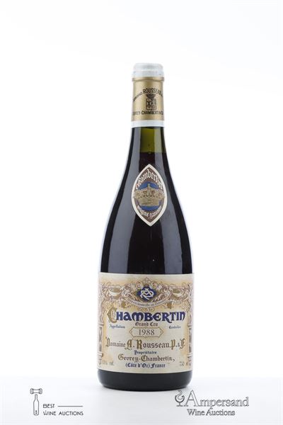 CHAMBERTIN 1988 - Armand Rousseau - 1 Bottle