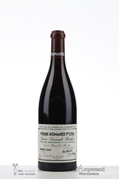 VOSNE ROMANEE CUVEE DUVAULT BLOCHET 2002 - Domaine de la Romanee Conti - 1 Bottle