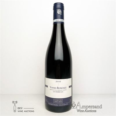 VOSNE ROMANEE LES BARREAUX 2010 - Anne Gros - 1 Bottle