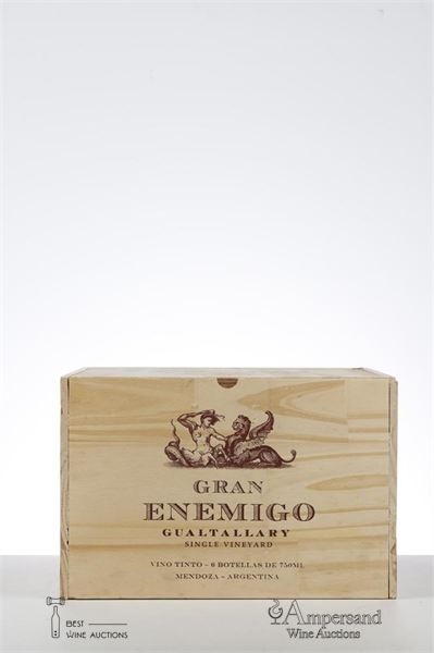 GRAN ENEMIGO GUALTALLARY SINGLE VINEYARD CABERNET FRANC 2013 - Bodega Aleanna - 6 Bottles - Owc 6