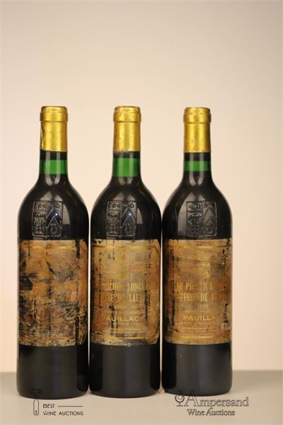 PICHON COMTESSE 1989 - Mc - 3 Bottles