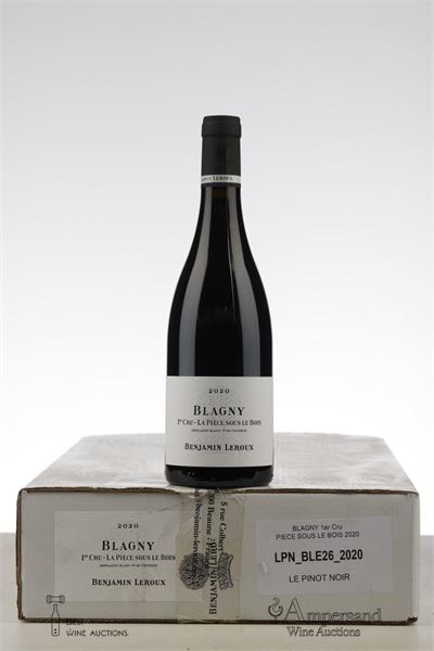 BLAGNY LA PIECE SOUS LE BOIS 2020 - Benjamin Leroux - 6 Bottles - Oc 6