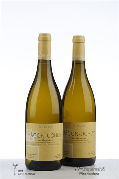 MACON UCHIZY LES MARANCHES 2015 - Les des heritiers du Comte Lafon - 2 Bottles