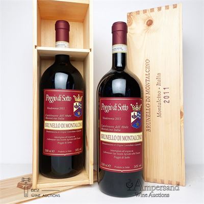 BRUNELLO DI MONTALCINO 2011 - Poggio di Sotto - 2 Magnums - Owc 1