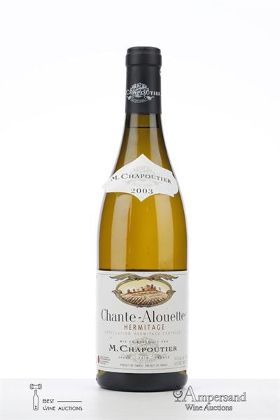 HERMITAGE BLANC CHANTE ALOUETTE 2003 - Chapoutier - 1 Bottle