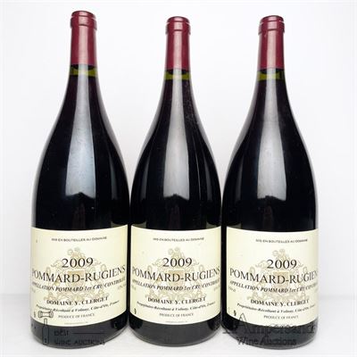 POMMARD LES RUGIENS 2009 - Y. Clerget - 3 Magnums