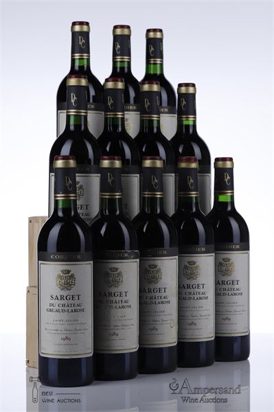SARGET DE GRUAUD LAROSE 1989 - 12 Bottles