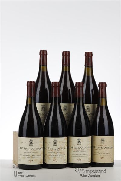 CLOS DES LAMBRAYS 1987 - Domaine des Lambrays - 7 Bottles