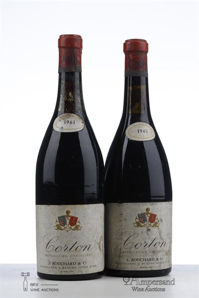 CORTON 1961 - Julien Bouchard - 2 Bottles