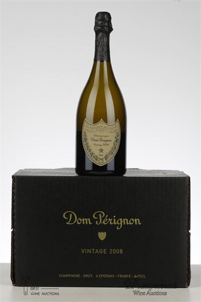 DOM PERIGNON 2008 - Moet et Chandon - 6 Bottles - Oc 6
