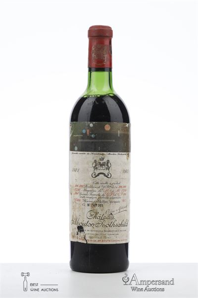 MOUTON ROTHSCHILD 1971 - Mc - 1 Bottle