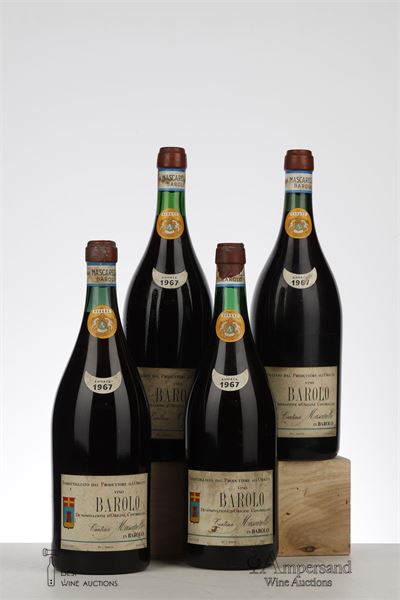 BAROLO 1967 - Mascarello Bartolo - 4 Magnums