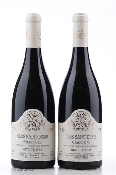 CLOS ST DENIS 1999 - Michel Magnien - 2 Bottles