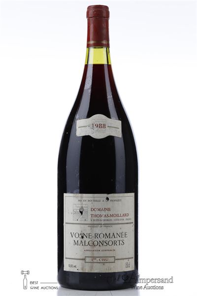 VOSNE ROMANEE LES MALCONSORTS 1988 - Thomas Moillard - 1 Magnum