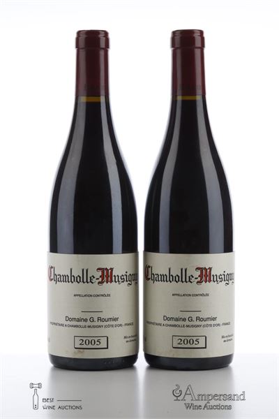 CHAMBOLLE MUSIGNY 2005 - Georges Roumier - 2 Bottles