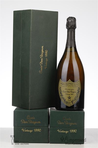 DOM PERIGNON 1990 - Moet et Chandon - 3 Bottles - Oc 1